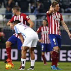 Uno por uno: Oblak y Godín no evitan la debacle en La Rosaleda