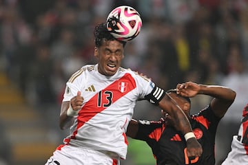 Tapia, en el duelo frente a Colombia del pasado viernes. 