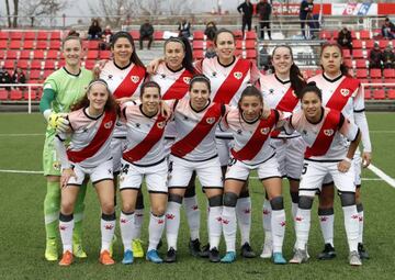 Tres jugadoras de este once inicial del Rayo (Eva Alonso, Oriana Altuve y Lucía Sánchez) han anunciado su marcha. El resto, camino de renovar.