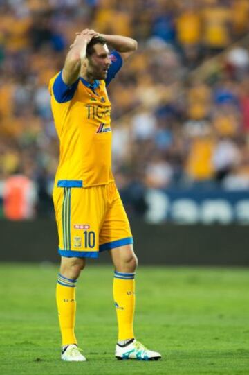 Gignac no pudo hacerse presente en el marcador.