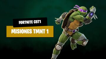 fortnite evento cowabunga tortugas ninja misiones parte 1 ocultate entre las sombras