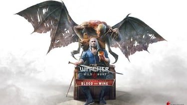Geralt, en peligro en la carátula de The Witcher 3: Blood and Wine