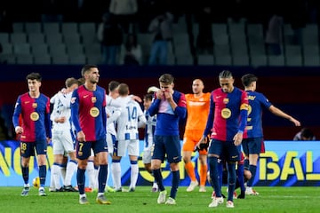 El FC Barcelona sufri una sorprendente derrota 0-1 ante el CD Legans. El partido comenz con el Bar?a dominando la posesin y generando varias oportunidades de gol. Sin embargo, el Legans sorprendi con un gol tempranero de Sergio Gonzlez en el minuto 3, dejando al equipo azulgrana contra las cuerdas. A pesar de los intentos del equipo blaugrana, el conjunto cataln no logr encontrar el empate. El encuentro estuvo marcado por la solidez defensiva del Legans y la falta de precisin del Bar?a en los ltimos metros.