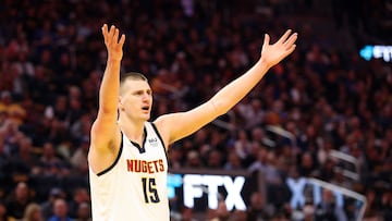 The Denver Nuggets’ Nikola Jokic is the 2021-22 NBA MVP