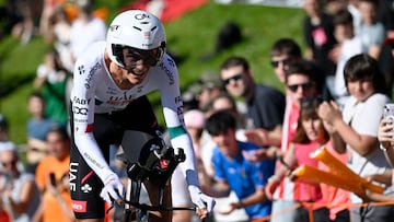 Isaac del Toro en la Vuelta al País Vasco