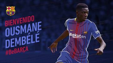 Oficial: el Barcelona finalmente ficha a Dembélé