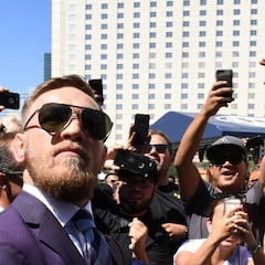McGregor huye del funeral de su tía por una pelea