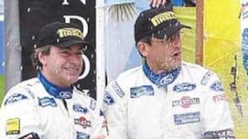 <b>UNIDOS OTRA VEZ. </b>La pareja escribió páginas gloriosas en los rallys.