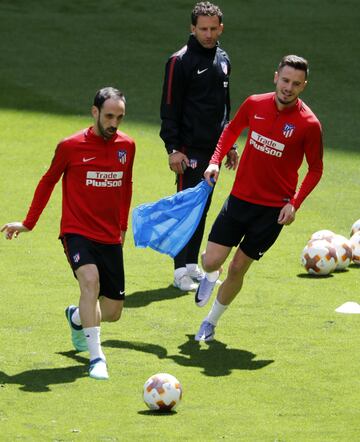 Juanfran y Saúl. 