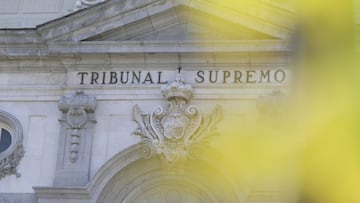 Archivo - La fachada del Tribunal Supremo, en Madrid (Espa&ntilde;a).