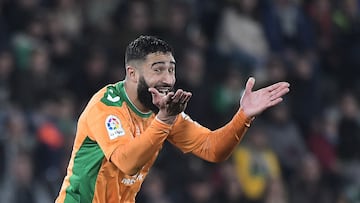 Fekir, durante un partido.