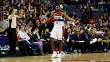 John Wall ante los Sixers.