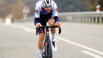 El ciclista del Quick-Step Louis Vervaeke, durante una carrera.