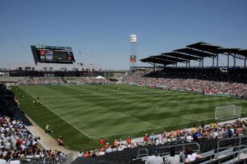 En la casa de Colorado Rapids caben 18 mil 86 asistentes. 