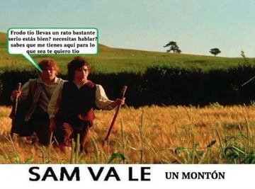 Los mejores memes de Sam va lent¨ªn