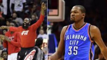 Houston quiere aprovechar la relación Harden-Durant