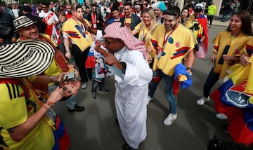 El color previo a la inauguración del Mundial de Rusia