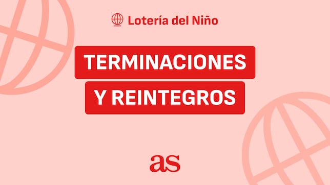 Terminaciones y reintegros de la Lotería del Niño 2026: comprobar lista de números premiados