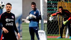 La inédita situación que viven los arqueros de la Roja