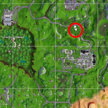 Desafío Fortnite - Consigue una puntuación de 5 en galerías de tiro