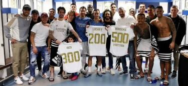 Bale no salió en la foto