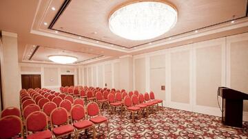 El hotel del Madrid en la final de Champions de Kiev es ahora un búnker