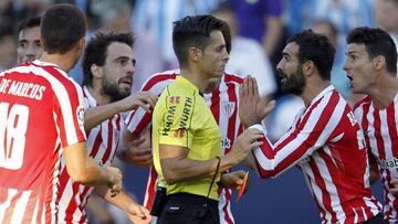 Balenziaga no estará en el derbi ni ante el Madrid por sanción