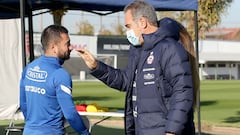 Lasarte explica su nómina: Brereton, renovación y el 'plan mixto' para Copa América