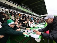 José Alberto López, entrenador del Racing.
