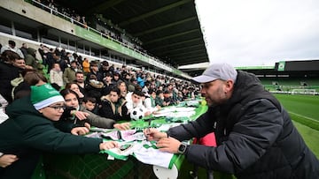 José Alberto López, entrenador del Racing.