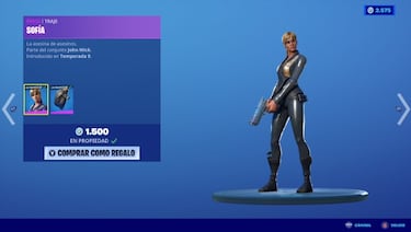 Fortnite: el skin John Wick vuelve a la tienda por tiempo limitado