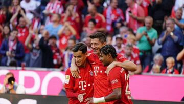 Póquer del Bayern liderado por el insaciable Lewandowski