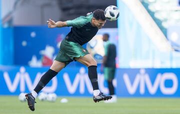 Portugal se prepara para su debut frente a España