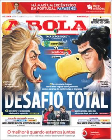 Portadas de la prensa mundial