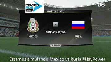 Gracias a los videojuegos, pudimos tener un adelanto de lo que podría suceder mañana con el Tri en la Copa Confederaciones. #HayPower