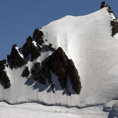 Mueren tres alpinistas que caminaban con la misma cuerda en el Mont-Blanc