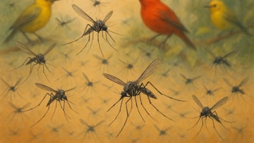 Moquitos in Hawaii - artist's impression