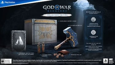 God of War Ragnarok shows its Jotnar, collector's and deluxe editions