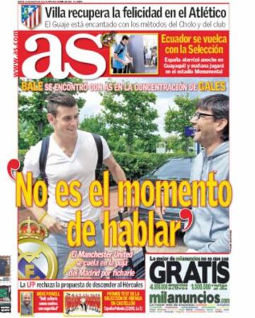 Las portadas de AS de agosto