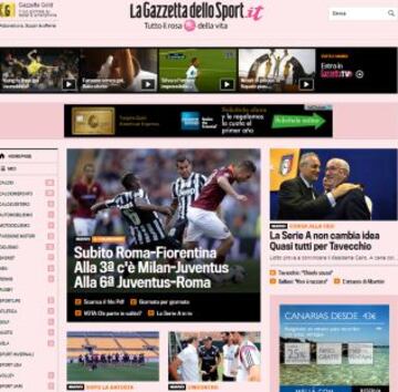 Portadas de la prensa extranjera