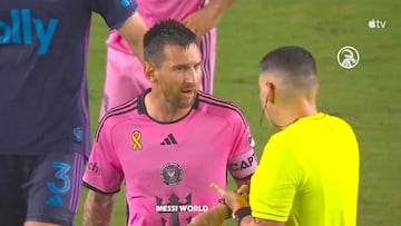 Polémica con Messi ante Charlotte