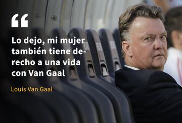 Las mejores frases de Louis van Gaal