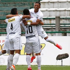 Once Caldas sufre ante Chicó, pero vuelve al triunfo en Liga