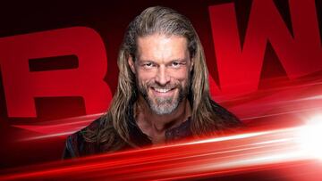 Edge en el cartel promocional de Raw.