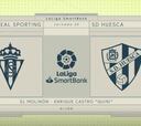 Resumen y goles del Sporting vs. Huesca de LaLiga SmartBank