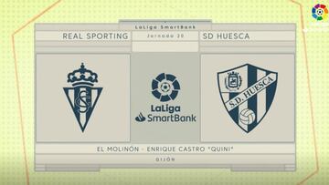 Resumen y goles del Sporting vs. Huesca de LaLiga SmartBank
