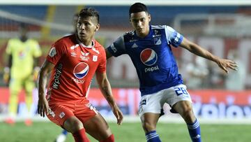 Am&eacute;rica de Cali y Millonarios se enfrentan en la fecha 16 de la Liga BetPlay en el Pascual Guerrero. Los rojos buscan los ocho y los azules no salir