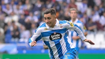 La posición de en el ataque del Deportivo provoca debate.