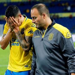 Vitolo viaja el viernes a Madrid para iniciar su recuperación