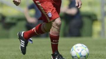 Breitner, durante un partido de veteranos.